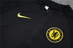 Black/Yellow Chelsea Tracksuit