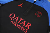 Kids Black/Red/Blue PSG Tracksuit