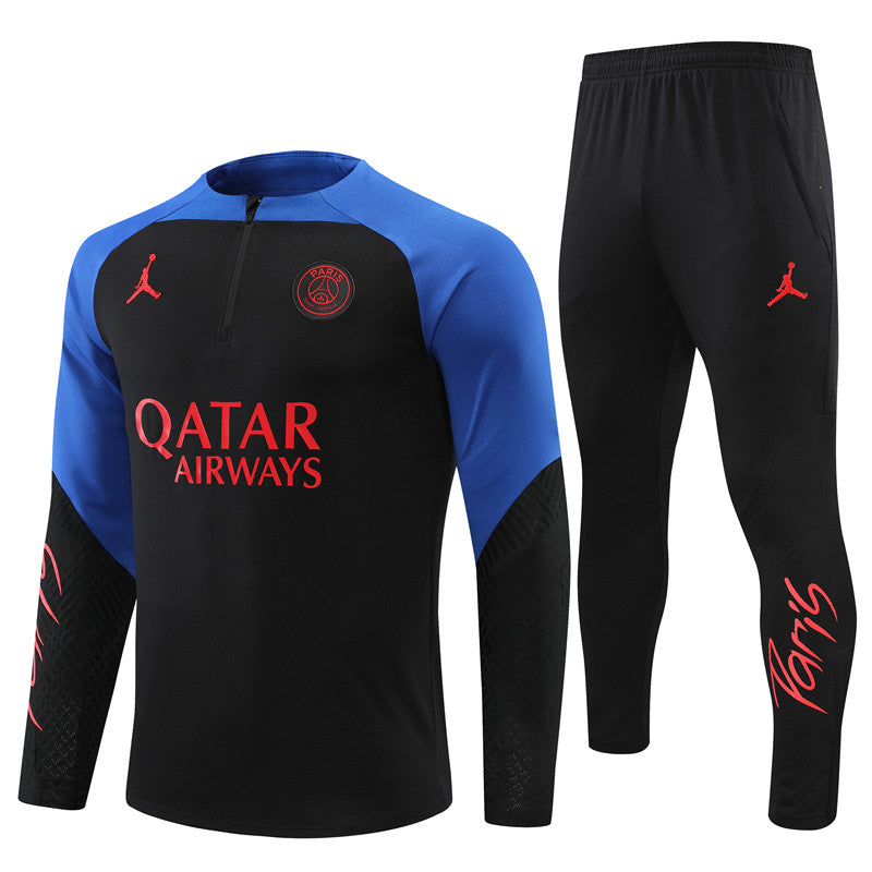 Black/Red/Blue PSG Tracksuit