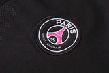 Kids Black/Pink PSG Tracksuit