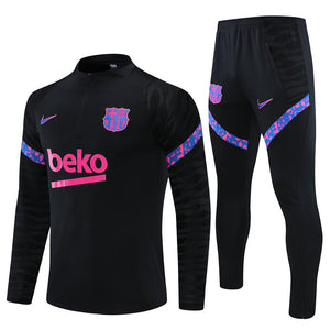 Black/Pink Barcelona Tracksuit