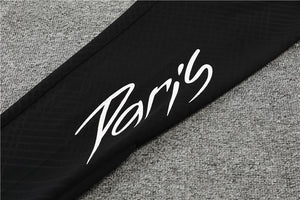 Black And Grey PSG Tracksuit