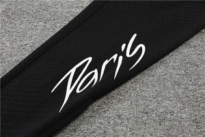 Kids Black And Grey PSG Tracksuit