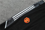 Kids Black Manchester UTD Tracksuit