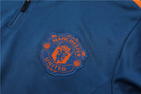 Kids Blue/Orange Manchester UTD Tracksuit