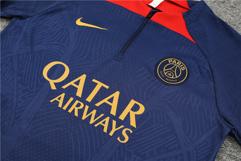 Blue/Gold/Red PSG Tracksuit