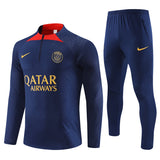 Blue/Gold/Red PSG Tracksuit