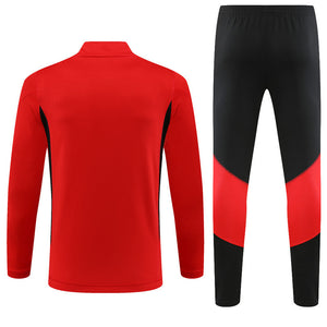 Kids Red/Black Manchester UTD Tracksuit