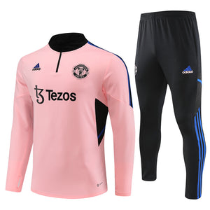 Pink Manchester UTD Tracksuit