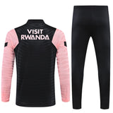 Kids Pink Sleeve/Black PSG Tracksuit