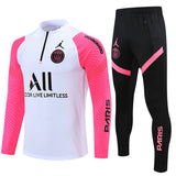 Kids Hot Pink Sleeved PSG Tracksuit