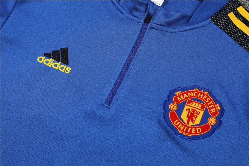 Kids Royal Blue Manchester UTD Tracksuit