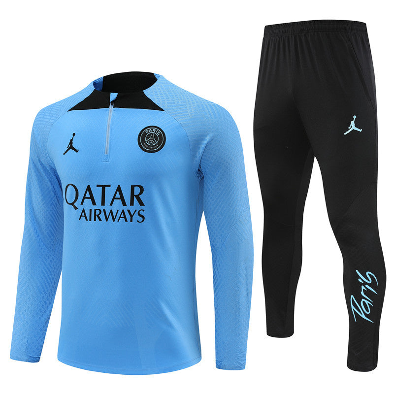 Sky Blue/Black PSG Tracksuit