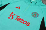 Kids Teal/Black Manchester UTD Tracksuit