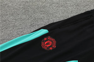 Kids Teal/Black Manchester UTD Tracksuit