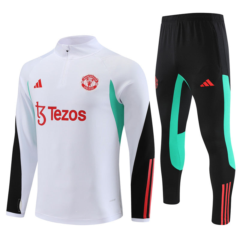 White/Black Manchester UTD Tracksuit