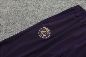 Kids Cream/Purple PSG Tracksuit