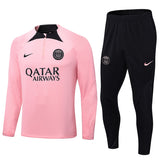 Kids Pink/Black PSG Tracksuit