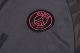 Kids Silver/Red PSG Tracksuit